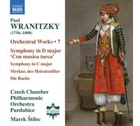 Wranitzky / Czech Chamber Philharmonic Orchestra – Œuvres orchestrales, Vol. 7 – CD – NAXOS