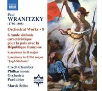 Paul Wranitzky Paul Wranitzky: Orchestral Works - Volume 8 (CD) Album
