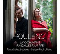 Paula Sides & Sergey Rybin – La voix humaine – CD