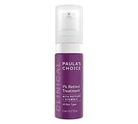 Paula's Choice CLINICAL 1% Retinol Sérum - Anti Âge Traitement Visage - Créme Réduit les Taches Brunes & Rides - Vitamine C & Peptides - Tous Types de Peaux - Format Voyage 5 ml