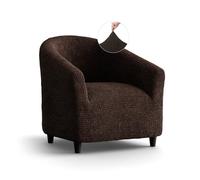 PAULATO - Housse Fauteuil Cabriolet en Microfibre, Tissu biélastique Résistant aux Rayures Lavable en Machine, Technologie Brevetée WavyTech et Certification Oeko-TEX - Made in Italy Marron