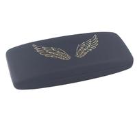 Paule & Knopf Étui rigide intemporel Wings avec charnière à ressort en 2 designs, Ailettes, taille unique