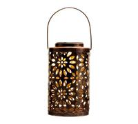 Pauleen 48072 Sunshine Grace Lanterne Solaire d'extérieur, cuivre-pour balcons ou Jardins, Métal, 0.005 W