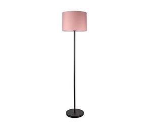 Pauleen 48084 Grand Reverie lampadaire max 20 W E27 Noir/Rose 230 V Tissu/Métal