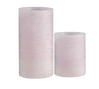 Pauleen 48116 Cosy Lilac Candle LED avec minuterie de 6 Heures Bougies de Cire avec Pile kit de 2, 0.4 W