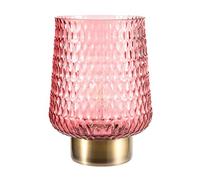 Pauleen Lampe à poser Rose Glamour E27 2700K 30lm 0,8W Rose#Laiton Rose#Laiton