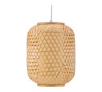 Pauleen 48202 Luminaire en suspension Woody Delight 20 watts max. beige, blanc bambou, plastique, métal E27