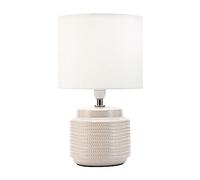 Pauleen Lamp À Poser Bright Soul Max20w E14 Tissu/Céramique Crème/Beige 230v