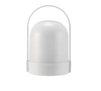 Pauleen 48252 lanterne mobile LED Shine Flame IP44 avec minuterie et pile incl. 1x0,4 watts noir synthétique Outdoor 1500 K