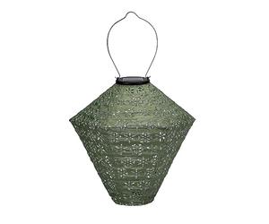 Pauleen 48305 Lanterne LED Sunshine Flower Vert Clair IP44 Lampe Solaire, Tyvek-Polyethylenvlies, 0.03 W