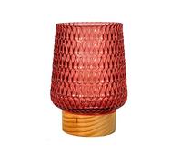 Pauleen 48307 LED Mobile luminaire à poser Rose Glamour minuterie pile rose dépoli Lampe à poser