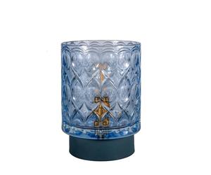 Pauleen 48313 LED Mobile lampe à poser Chic Glamour minuterie pile Ice blue Lampe à poser