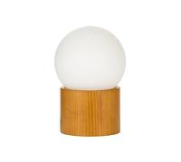 Pauleen Lam À Poser Woody Shine Max20w G9 H18cm Bois/Céramique Bois 230v