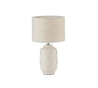 Pauleen 48330 Lampe à Poser Glowing Soul E14 Max. 20W Crème, Terrazzo Tissu, céramique