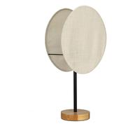 Pauleen Lam À Poser Boho Darling Max20w 2xe27 H56,5cm Mt/Bois/Tissu Beige 230v
