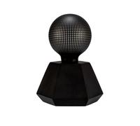 Pauleen Lampe À Poser Black Flare 8lm 2700k Pile Minuterie Béton/Verre Noir