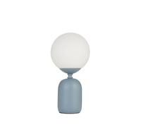 Pauleen Lampe À Poser Glowing Charm Max20w E14 H30cm Céramique Bleu/Bl 230v