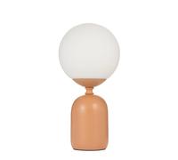 Pauleen Lampe À Poser Glowing Charm Max20w E14 H30cm Céramique Rouge/Bl 230v