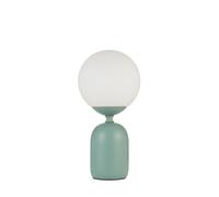 Pauleen Lampe À Poser Glowing Charm Max20w E14 H30cm Céramique Vert/Bl 230v