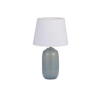 Pauleen Lampe de chevet Glowing Hug 48321 – E14 max. 20W – Blanc/gris bleu tissu céramique