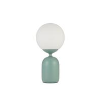 Pauleen Lampe À Poser Glowing Charm Max20w E14 H30cm Céramique Vert/Bl 230v