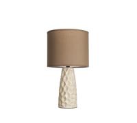 Pauleen Lampe à poser Paulmann 48353 Fancy Sculpt E14 max. 20 W, taupe, crème