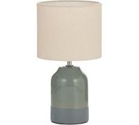 Pauleen Lampe à poser Sandy Glow E14 max. 20W Crème#Vert Vert G