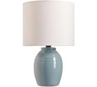 Pauleen Lampe à poser Sea Rhythm E14 max. 20W Blanc#Gris-bleu Blanc#Bleu poudré G
