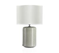 Pauleen Lampe à poser 48020 Go for glow E27 20W max céramique/tissu Beige/Gris/Vert sans ampoule