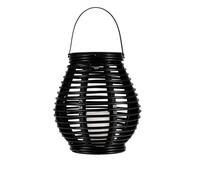 Pauleen 48293 Lanterne LED Sunshine Glow kit de 2 188 mm Noir, Brun IP44 luminaire Solaire, Matière Plastique, 0.05 W