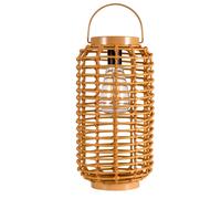 Pauleen Sunshine Lanterne Solaire Ip44 4,5lm 2700k Rotin/Plastique/Métal Beige