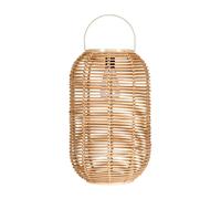 Pauleen Sunshine Lanterne Solaire Ip44 5lm 2700k Rotin/Métal/Plastique Beige