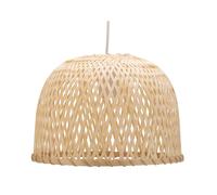 Pauleen 48201 Luminaire en suspension Woody Pearl 20 watts max. beige, blanc bambou, métal E27