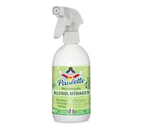 Paulette - Alcool Ménager - Nettoyant Multi-Usage Sauge Eucalyptus - 500mL | Désinfectant Dégraissant Multi-Surface - 98,8% d'Ingrédients d'Origine Naturelle - Ecocert - Fabriqué en France