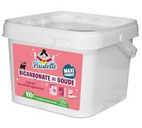 Paulette - Bicarbonate de Soude - Nettoie en Douceur, Ravive les Couleurs, Neutralise les Mauvaises Odeurs - Authentique et Naturel, Ecocert - 4kg