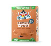 Paulette - Cristaux de Soude - Nettoyant Dégraissant Naturel et Ecocert - 1 kg