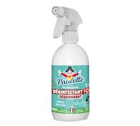 Paulette - Désinfectant Dégraissant - Parfum Sauge Eucalyptus - 500mL | Multi-Surface, Nettoie et Fait Briller - 99,9% d'Ingrédients d'Origine Naturelle - Ecocert - Fabriqué en France