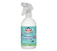 Paulette - Désinfectant Détartrant Ménager - Multi-Surfaces - 99,9% Naturel, Certifié Ecocert - Fabriqué en France - Parfum Lavande - Spray 500 ml