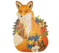 Paulette et sacha puzzle en bois renard