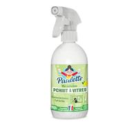 Paulette - Pchi-Pchiiit à Vitres Citron - Alcool Ménager Dégraissant pour Toute Surface en Verre, Ecocert - Fabriqué en France - 500ml