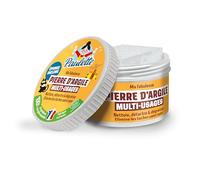 Paulette - Pierre d'Argile - Multi-Usage et Surface, Parfum Citron - 300g | Nettoie, Détartre et Dégraisse en Douceur, Sans Rayer - 100% d'Ingrédients d'Origine Naturelle - Ecocert - Fabriqué en France