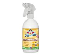 Paulette - Savon de Marseille Authentique - Dégraissant Ménager Surpuissant au Bicarbonate, Multi-Surfaces Ecocert - Fabriqué en France - 500 mL