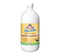 Paulette - Savon de Marseille - Dégraissant Ménager Surpuissant au Bicarbonate, Multi-Surfaces Ecocert - Fabriqué en France - 1 L