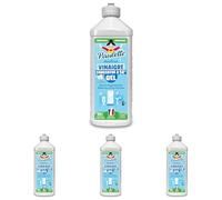 Paulette - Vinaigre Ménager en Gel Fleur de Pomme Concentré 14° - Nettoyant Détartrant Multi-Surfaces - Authentique, Naturel et Ecocert - Adhère aux Surfaces Fait Briller - Fabriqué en France - 500 ml