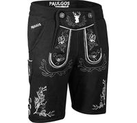 PAULGOS Pantalon de jogging traditionnel pour hommes - Design pantalon en cuir traditionnel - JOK3 - disponible en 3 couleurs - taille S - 5XL