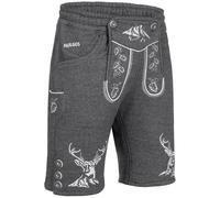 PAULGOS Pantalon de jogging traditionnel pour hommes - Design pantalon en cuir traditionnel - JOK4 - disponible en 3 couleurs - taille S - 5XL