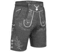 PAULGOS Pantalon de jogging traditionnel pour hommes - Design pantalon en cuir traditionnel - JOK5 - disponible en 3 couleurs - taille S - 5XL