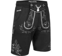 PAULGOS Pantalon de jogging traditionnel pour hommes - Design pantalon en cuir traditionnel - JOK5 - disponible en 3 couleurs - taille S - 5XL