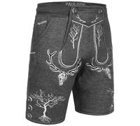 PAULGOS Pantalon de jogging traditionnel pour hommes - Design pantalon en cuir traditionnel - JOK6 - disponible en 3 couleurs - taille S - 5XL