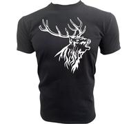 PAULGOS T-shirt homme "Tête de cerf